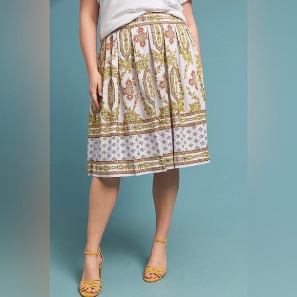 Anthropologie Echarpe Skirt 20W NWT